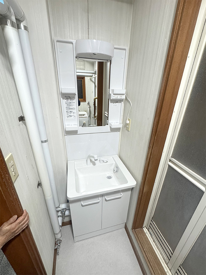 札幌市南区 A様邸-洗面リフォーム施工後03