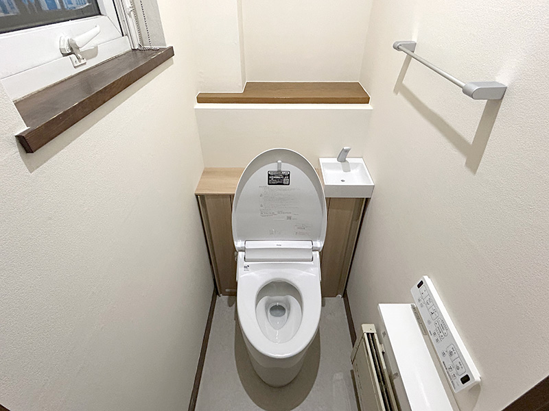 札幌市清田区 K様邸-トイレリフォーム施工後01