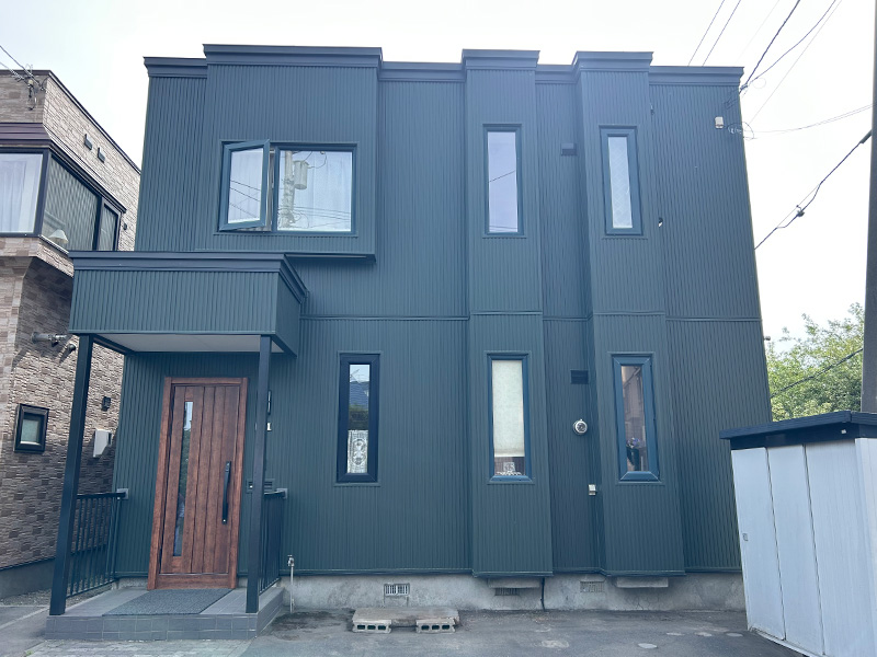 札幌市清田区 N様邸-外壁工事その他リフォーム施工後02