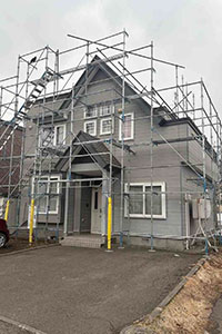 札幌市清田区 K様邸-外壁・屋根リフォーム施工前01