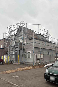 札幌市清田区 K様邸-外壁・屋根リフォーム施工前02