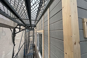 札幌市清田区 K様邸-外壁・屋根リフォーム施工中04