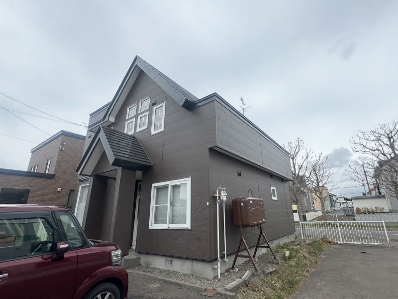 札幌市清田区 K様邸-外壁・屋根リフォーム施工後03