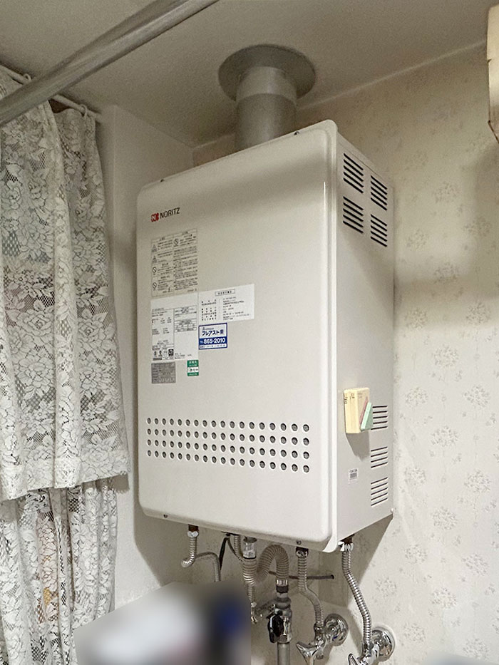札幌市白石区 S様邸-給湯器・エコキュート交換施工前01