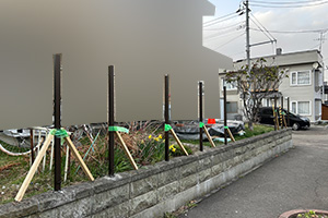 札幌市清田区 K様邸-外壁工事その他リフォーム施工中04
