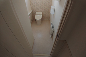 札幌市西区 M様邸-トイレリフォーム施工前01