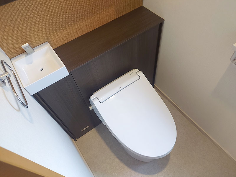札幌市豊平区 T様邸-トイレリフォーム施工後01