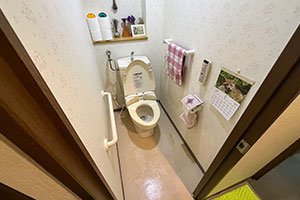 札幌市西区 H様邸-トイレリフォーム施工前01