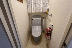 札幌市白石区 T様邸-トイレリフォーム施工前01
