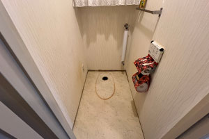 札幌市白石区 T様邸-トイレリフォーム施工中01