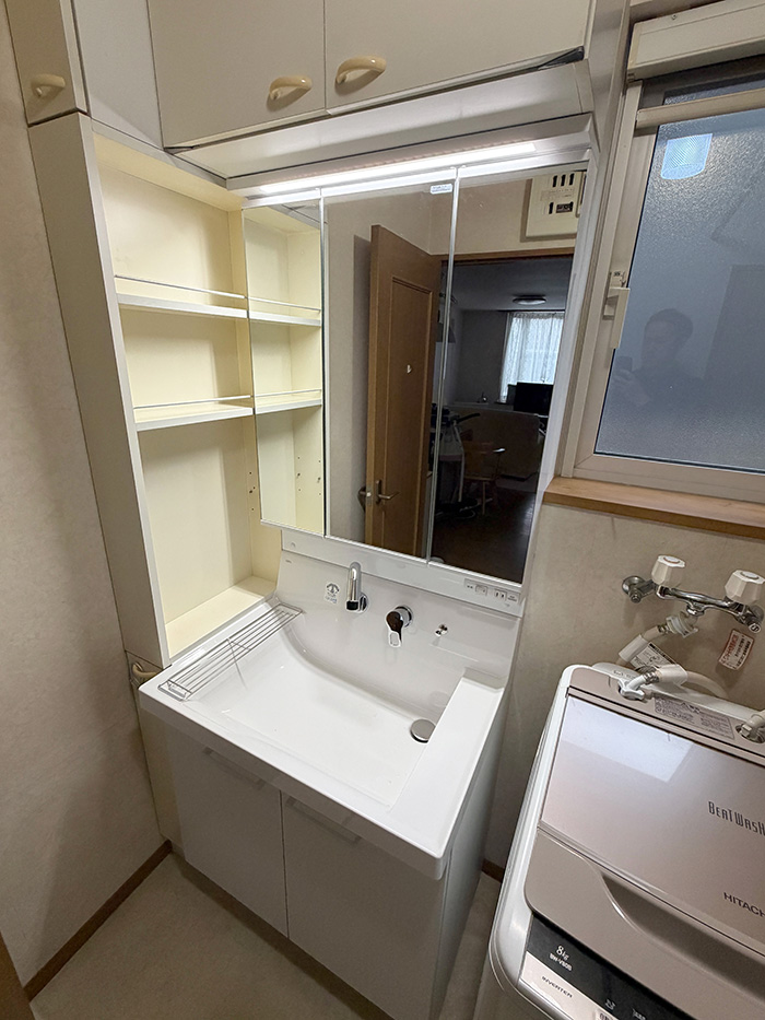 札幌市白石区 S様邸-洗面リフォーム施工後05