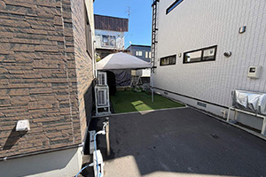 札幌市白石区 I様邸-エクステリアリフォーム施工前01
