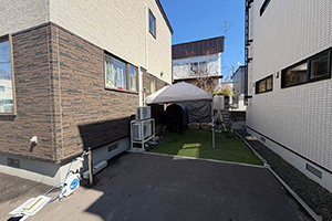札幌市白石区 I様邸-エクステリアリフォーム施工前02