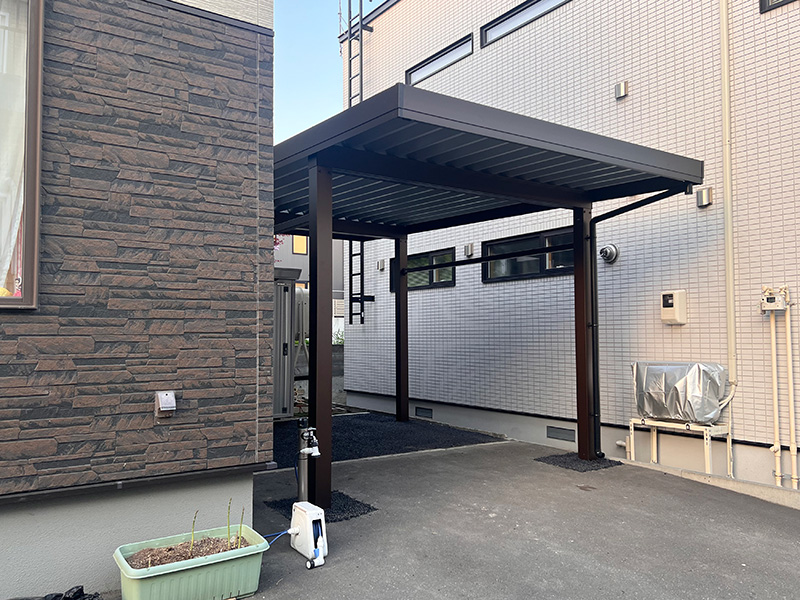 札幌市白石区 I様邸-エクステリアリフォーム施工後03