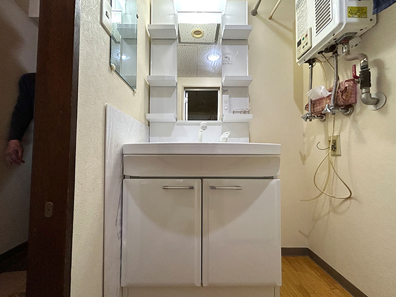 札幌市白石区 A様邸-洗面リフォーム施工後01