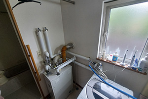 札幌市白石区 H様邸-給湯器・エコキュート交換施工前03