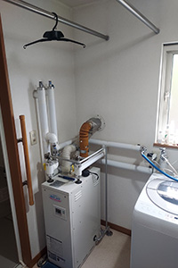 札幌市白石区 H様邸-給湯器・エコキュート交換施工前04