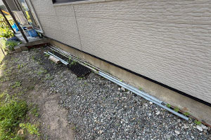 札幌市豊平区 S様邸-エクステリアリフォーム施工前01