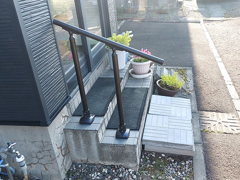 札幌市白石区 K様邸-エクステリアリフォーム施工後01