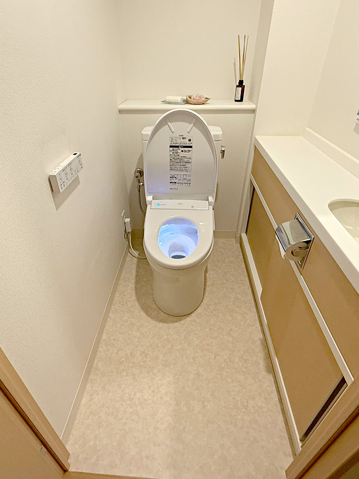 札幌市豊平区 K様邸-トイレリフォーム施工後01