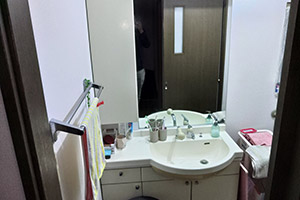 宮城郡利府町 O様邸-洗面リフォーム施工前01