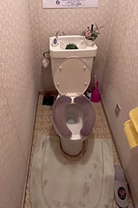 リフォーム前の世田谷区H様邸トイレ