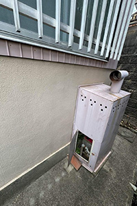 瀬戸市 T様邸-給湯器・エコキュート交換施工前01
