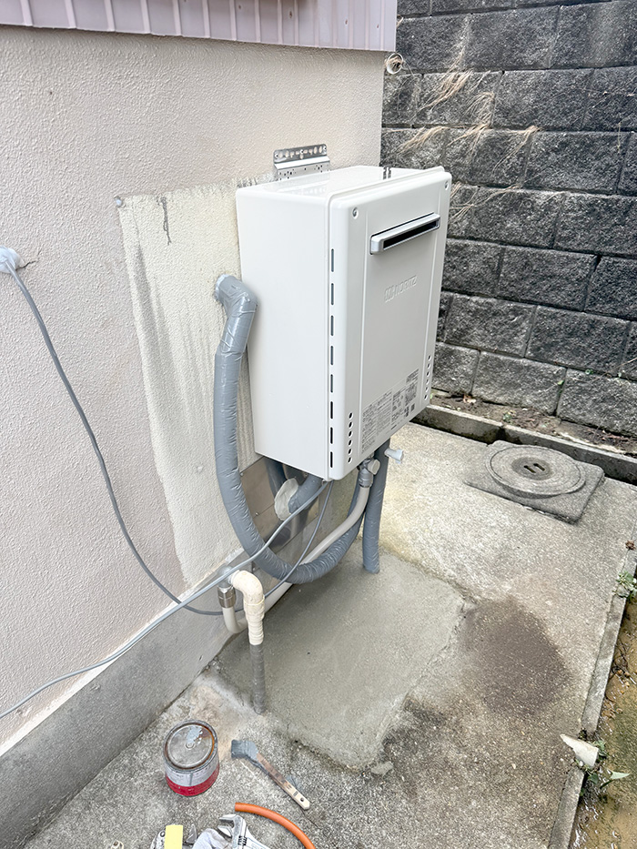 瀬戸市 T様邸-給湯器・エコキュート交換施工後01