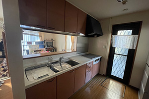 大津市 K様邸-キッチンリフォーム施工前01