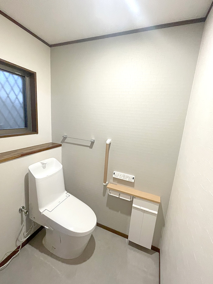草津市 H様邸-トイレリフォーム施工後01