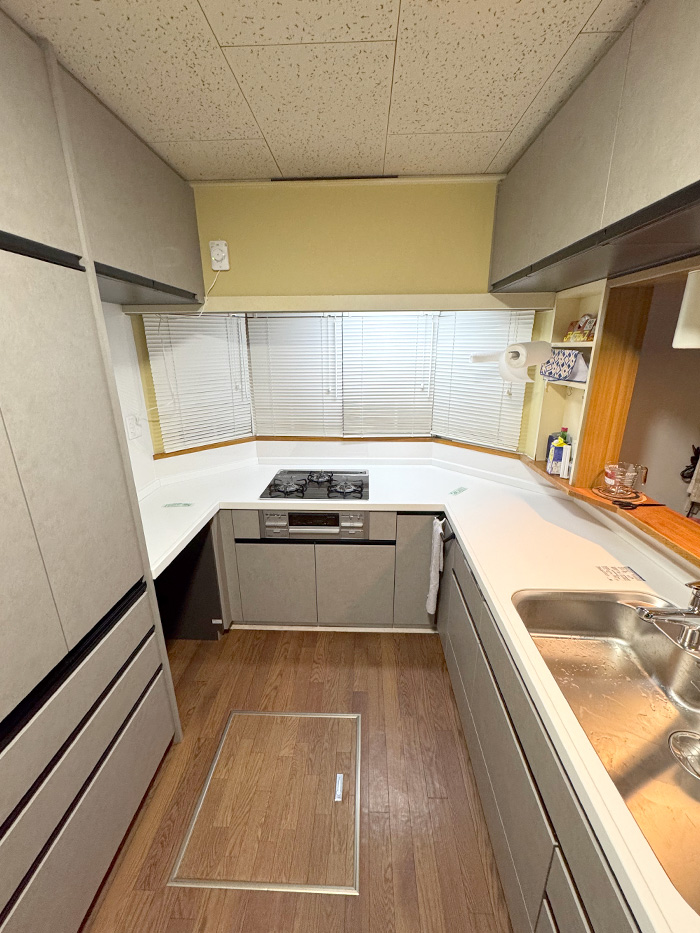 草津市 A様邸-キッチンリフォーム施工後01