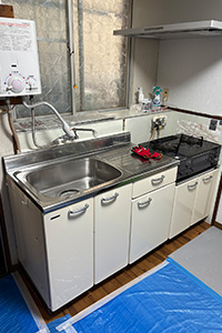 草津市 F様邸-キッチンリフォーム施工前01