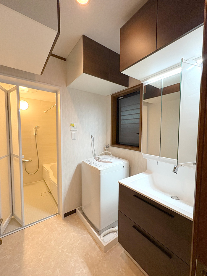 大津市 K様邸-洗面リフォーム施工後02