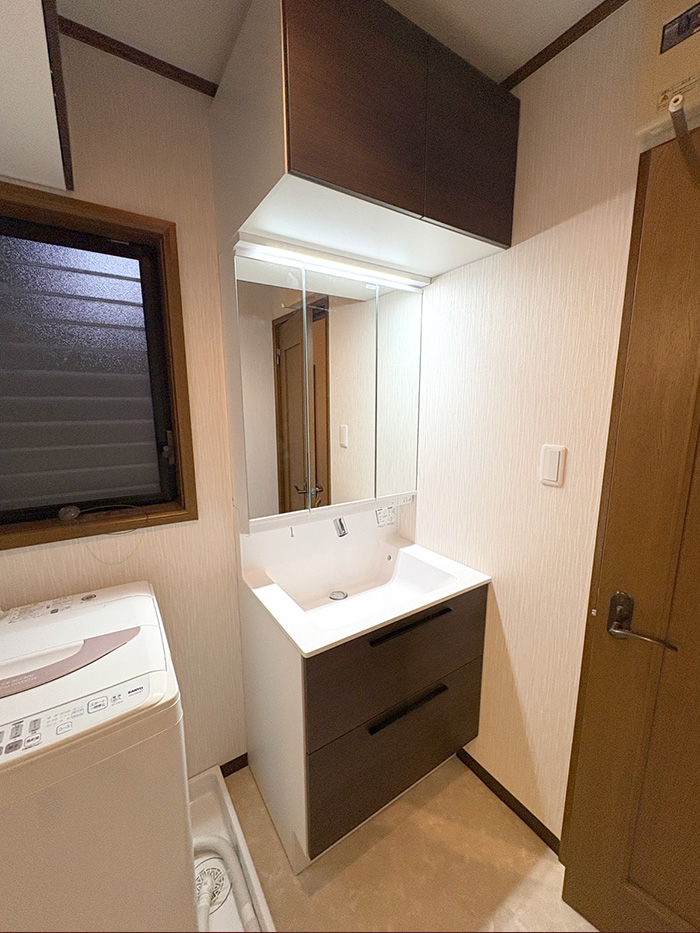 大津市 K様邸-洗面リフォーム施工後04