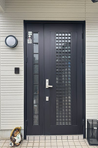 大津市 O様邸-玄関ドアリフォーム施工前01