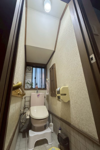 草津市 Y様邸-トイレリフォーム施工前01
