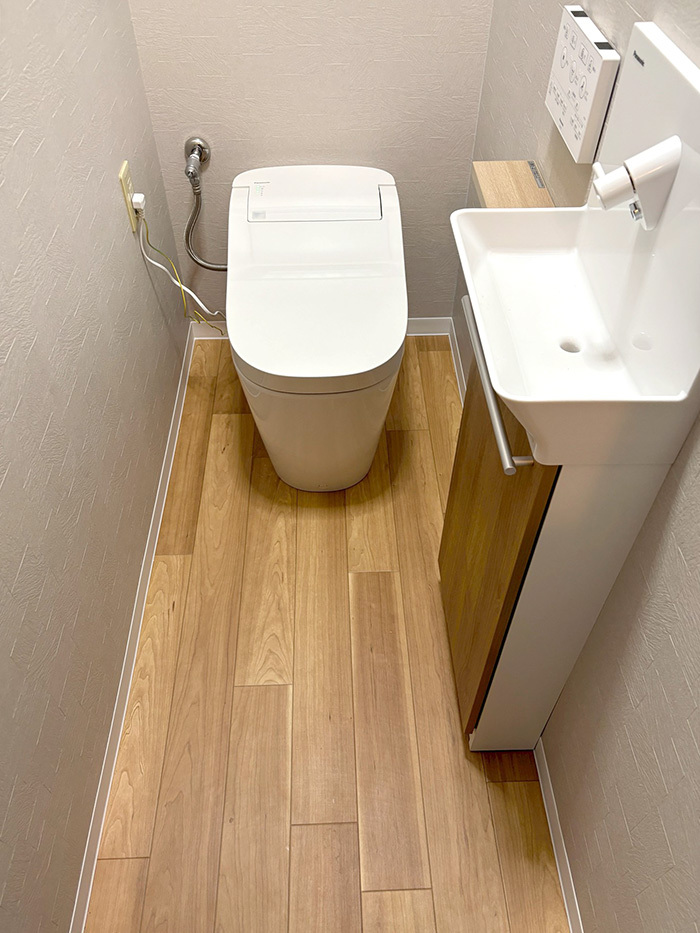 大津市 A様邸-トイレリフォーム, 内装リフォーム施工後01