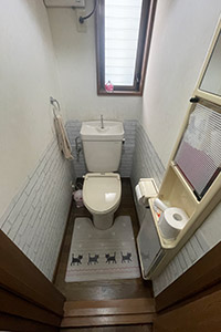 草津市 K様邸-トイレリフォーム施工前01