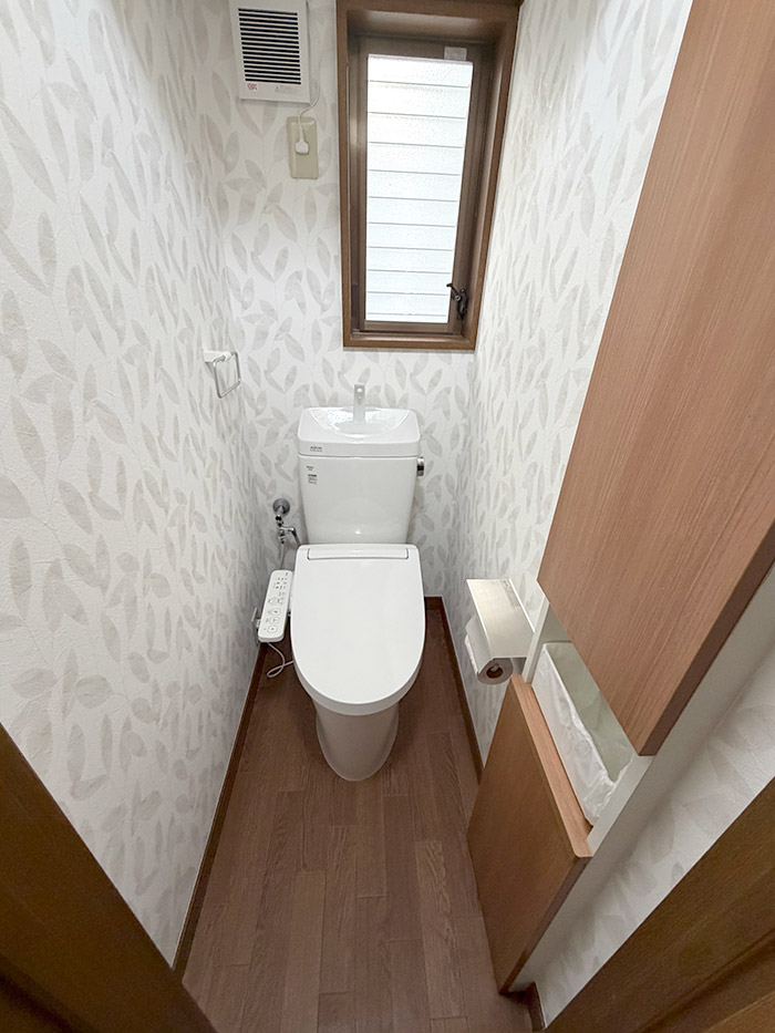 草津市 K様邸-トイレリフォーム施工後01
