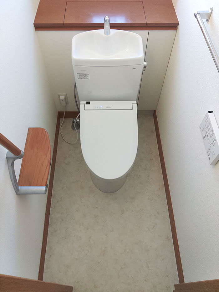 静岡市駿河区 I様邸-トイレリフォーム施工後01