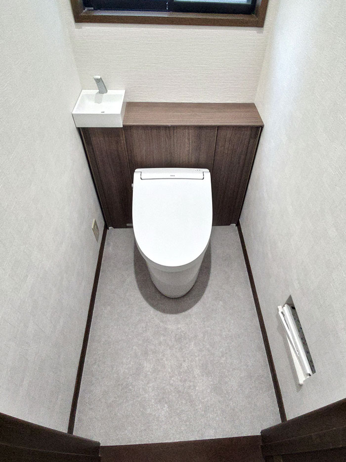 静岡市葵区 H様邸-トイレリフォーム施工後01