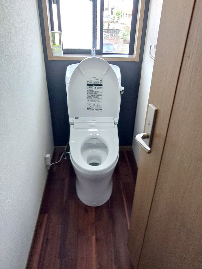 静岡市葵区 O様邸-トイレリフォーム施工後01
