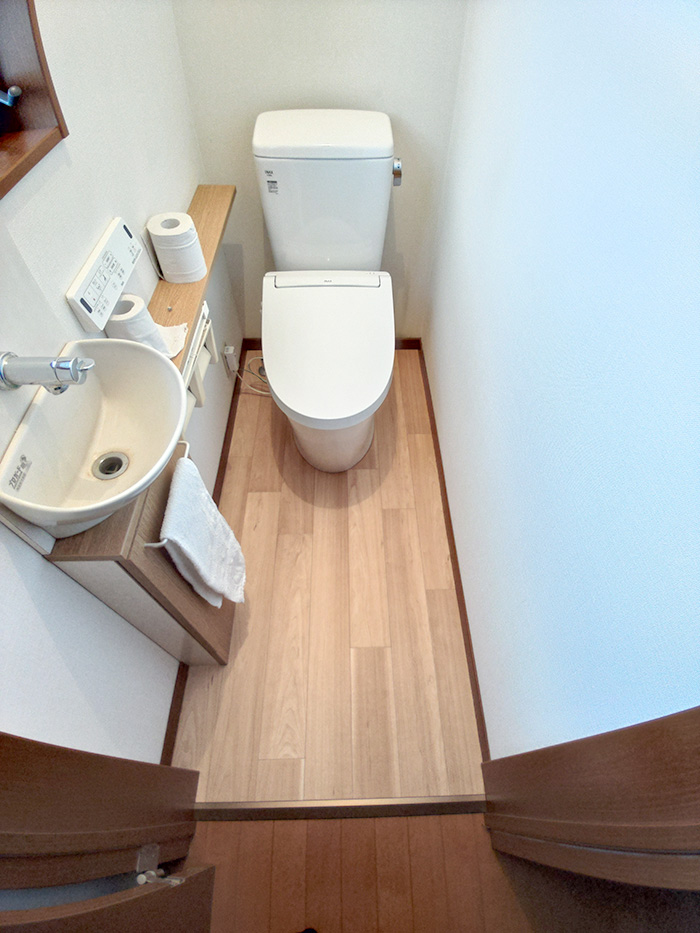 焼津市 N様邸-トイレリフォーム施工後01