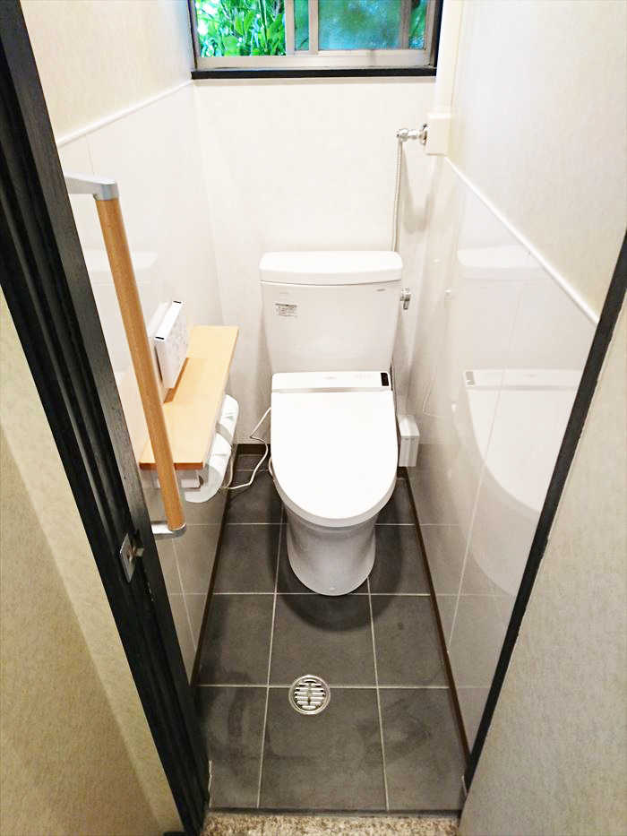 静岡市駿河区のトイレリフォーム事例 機能性 デザイン性にもこだわった コストパフォーマンスに優れたトイレ