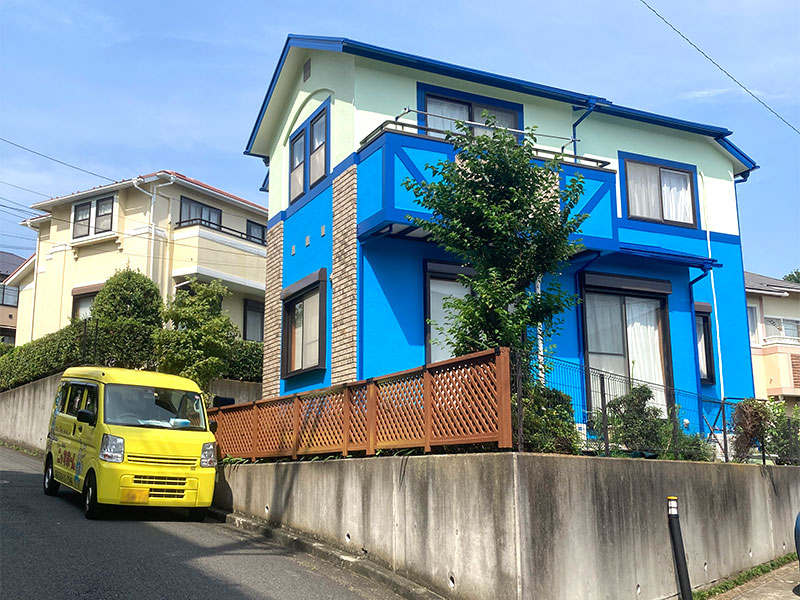 横浜市泉区 N様邸-外壁・屋根リフォーム施工後02