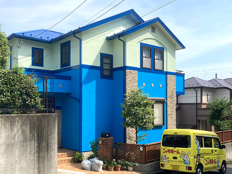 横浜市泉区 N様邸-外壁・屋根リフォーム施工後01