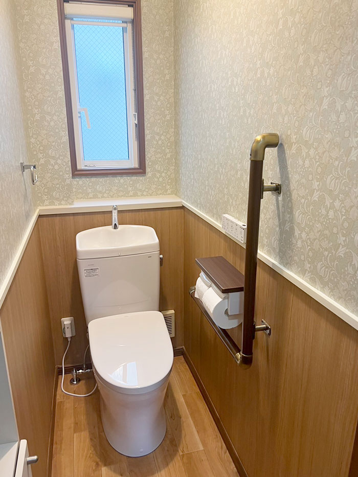 藤沢市 N様邸-トイレリフォーム施工後01
