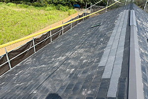 平塚市 K様邸-外壁・屋根リフォーム施工中06
