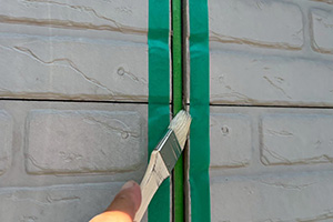 平塚市 K様邸-外壁・屋根リフォーム施工中09