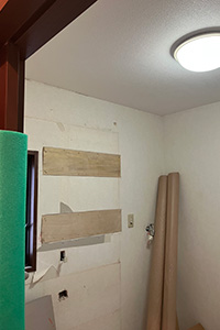 茅ヶ崎市 M様邸-洗面リフォーム施工中03